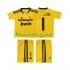Camisola Real Madrid CASILLAS 1 2012 Guarda-redes Retro Criança Equipamento Primeiro 2011 Manga Curta